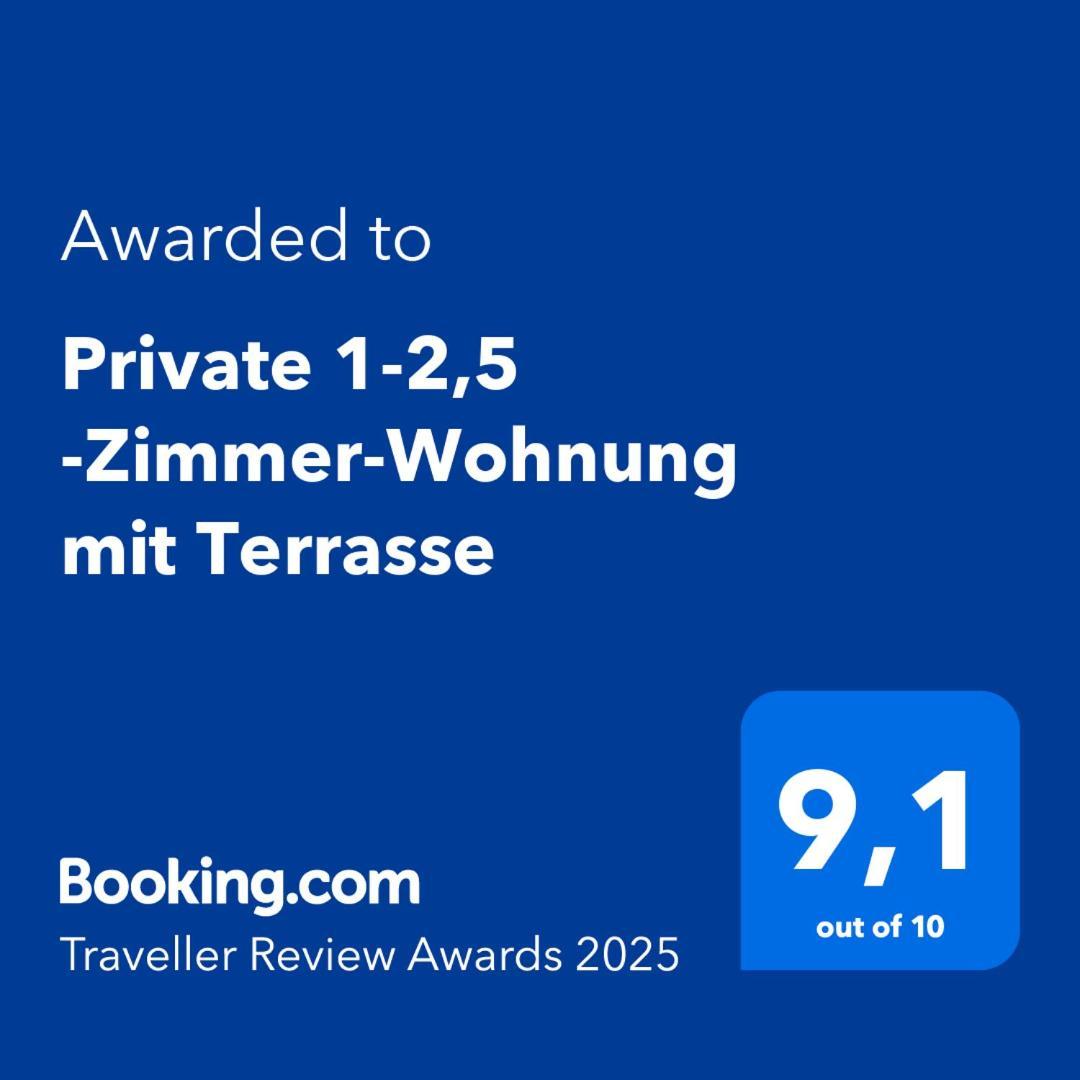 Private 1-2,5 -Zimmer-Wohnung Mit Terrasse Цюльпих Экстерьер фото